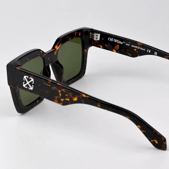 Off-White JACKSON Women Sunglasses Havana Square Frame Green  display picture 1